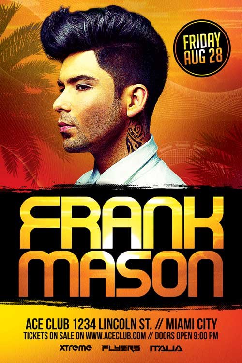 Summer DJ Flyer