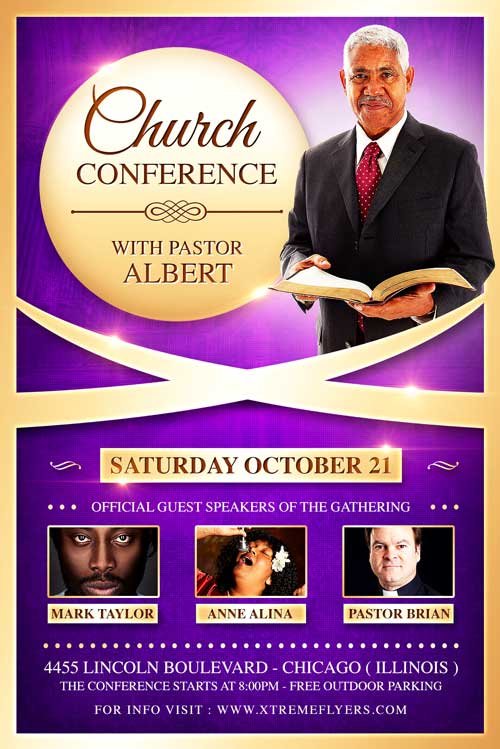 Church Conference Flyer Template