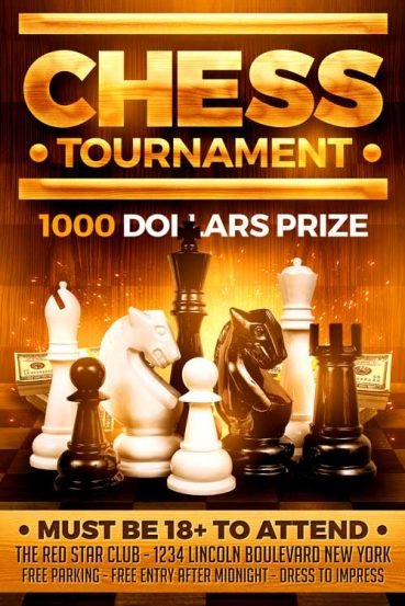 Chess Flyer Template
